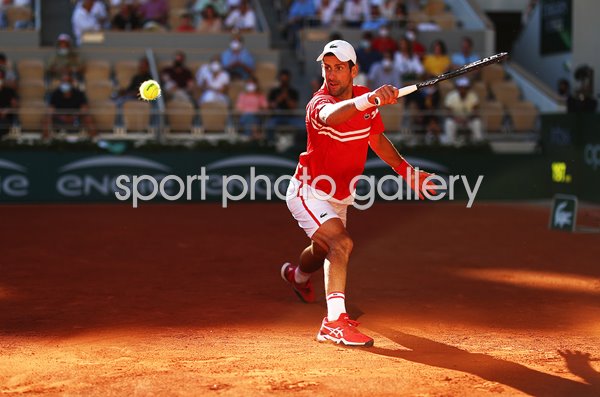 Novak Djokovic Serbia French Open Final Paris 2021