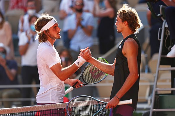 Stefanos Tsitsipas beats Alexander Zverev French Open Semi Final 2021