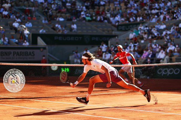 Stefanos Tsitsipas v Novak Djokovic French Open Final 2021