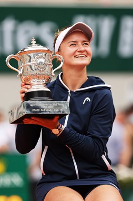 Barbora Krejcikova Czech Republic French Open Champion 2021