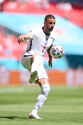 Kyle Walker England v Croatia Wembley Euro 2020