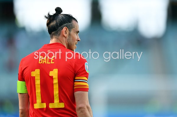 Gareth Bale Wales v Switzerland Euro 2020 
