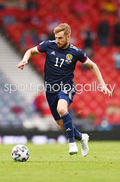 Stuart Armstrong Scotland v Czech Republic Glasgow Euro 2020 