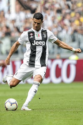 Cristiano Ronaldo Juventus v US Sassuolo Serie A 2018