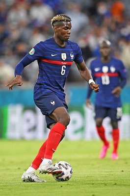 Paul Pogba France v Germany Munich Euro 2020 