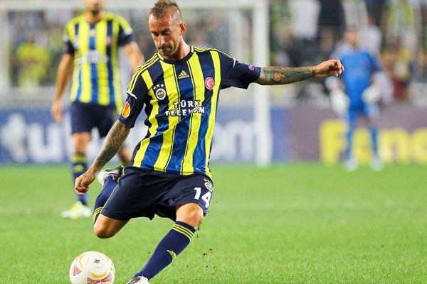 Raul Meireles Fenerbahce SK v Olympique de Marseille