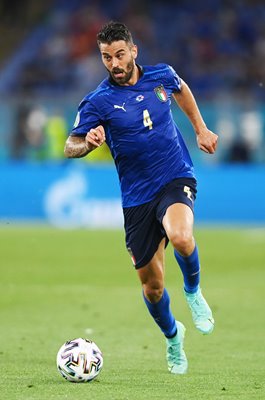 Leonardo Spinazzola Italy v Switzerland Rome Euro 2020 