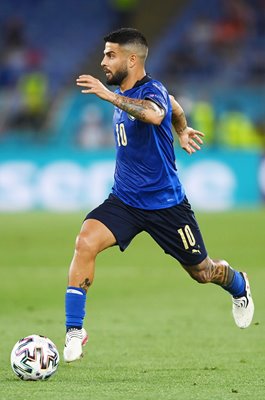Lorenzo Insigne Italy v Switzerland Rome Euro 2020 