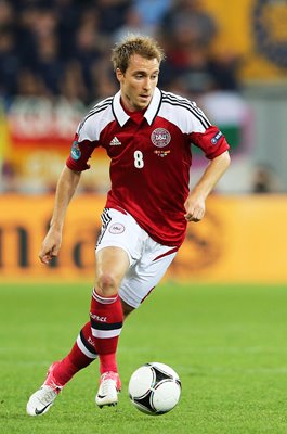 Christian Eriksen Denmark v Germany Group B Euro 2012