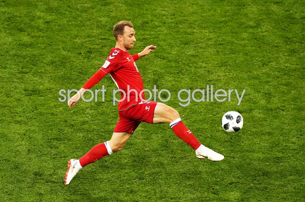 Christian Eriksen Denmark v Peru Group C World Cup 2018