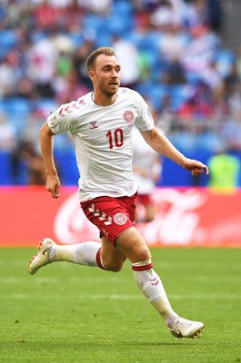 Christian Eriksen Denmark v Australia Group C World Cup 2018