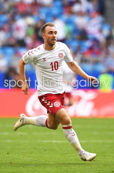 Christian Eriksen Denmark v Australia Group C World Cup 2018