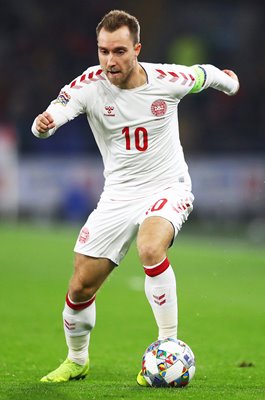 Christian Eriksen Denmark v Wales Nations League 2018