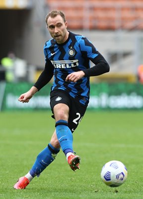 Christian Eriksen FC Internazionale v Cagliari Calcio Serie A 2021