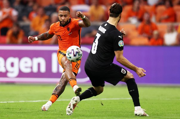 Memphis Depay Netherlands v Austria Group C Euro 2020