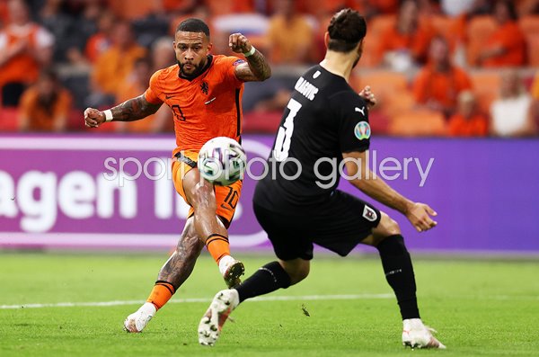 Memphis Depay Netherlands v Austria Group C Euro 2020