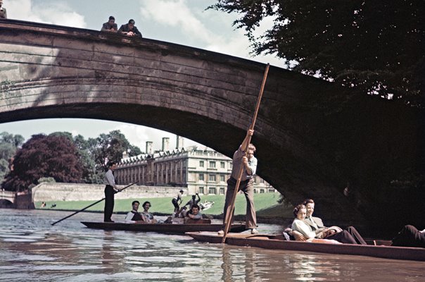 Punting In Cambridge