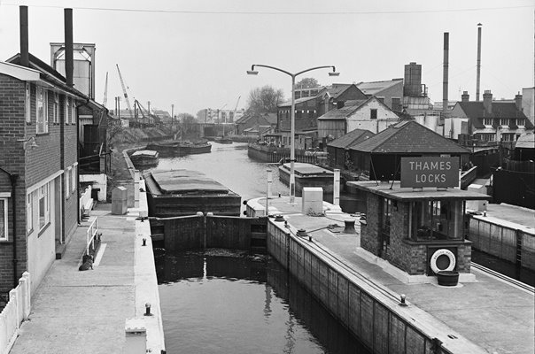 River Brent At Brentford