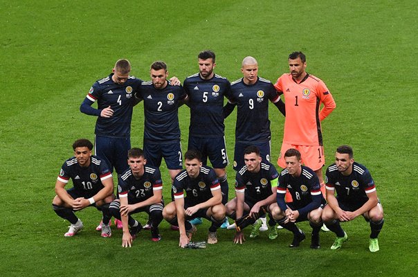 Scotland team v England Group D Wembley Euro 2020