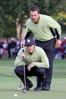 Rory McIlroy and Graeme McDowell Ryder Cup 2012