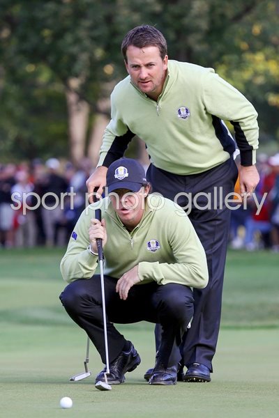 Rory McIlroy and Graeme McDowell Ryder Cup 2012