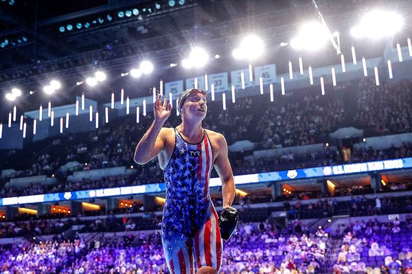 Katie Ledecky United States U.S. Olympic Trials Swimming Omaha 2021