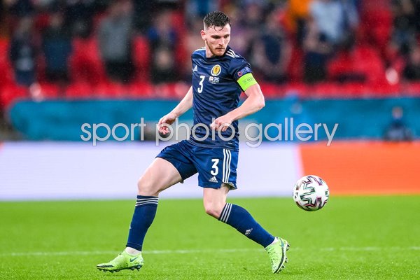 Andrew Robertson Scotland v England Wembley Euro 2020 