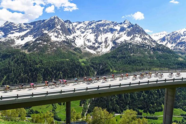 The Peloton Gotthardpass Tour de Suisse 2021 