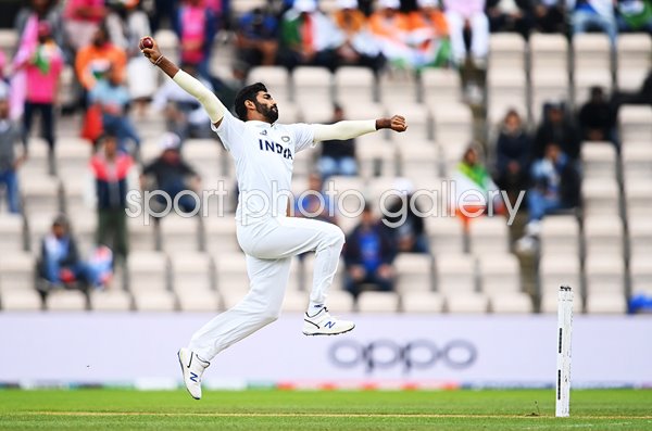 Jasprit Bumrah India v New Zealand World Test Championship Final 2021