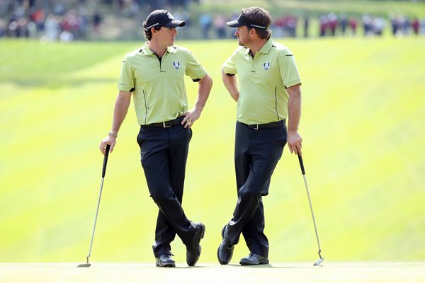 Rory McIlroy and Graeme McDowell Ryder Cup 2012