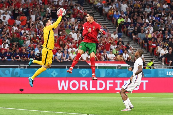 Cristiano Ronaldo Portugal v Hugo Lloris France Euro 2020