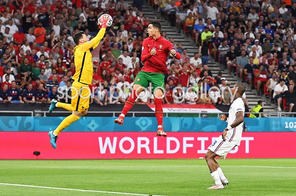 Cristiano Ronaldo Portugal v Hugo Lloris France Euro 2020