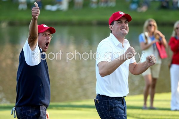 Keegan Bradley & Phil Mickelson Ryder Cup 2012