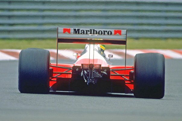 Ayrton Senna McLaren Honda Belgian Grand Prix Spa 1988
