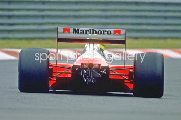 Ayrton Senna McLaren Honda Belgian Grand Prix Spa 1988
