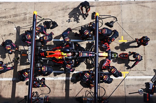 Sergio Perez Mexico Pit Stop Styrian Grand Prix 2021