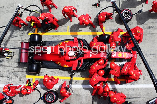 Charles Leclerc Monaco Pit Stop Styrian Grand Prix 2021