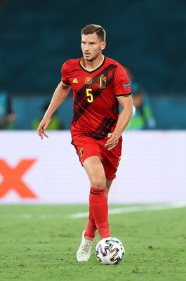 Jan Vertonghen Belgium v Portugal Last 16 Seville Euro 2020