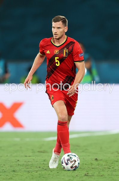Jan Vertonghen Belgium v Portugal Last 16 Seville Euro 2020