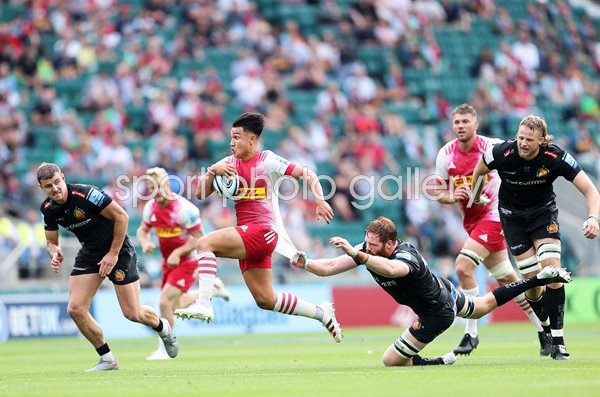 Marcus Smith Harlequins attacks v Exeter Chiefs Premiership Final 2021