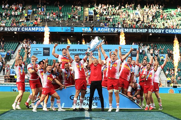 Harlequins Gallagher Premiership Rugby Champions Twickenham 2021