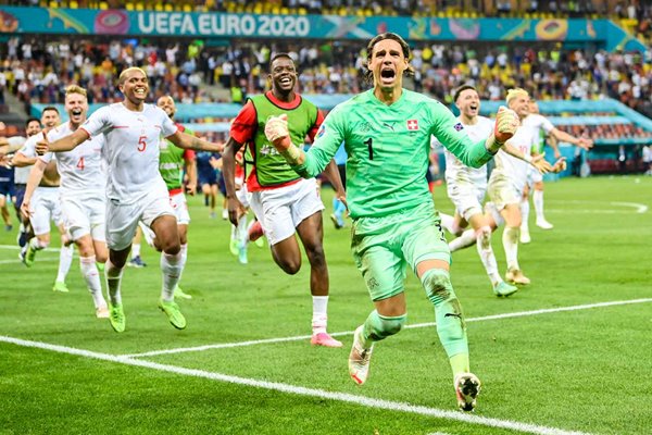 Yann Sommer Switzerland hero v France Last 16 Euro 2020