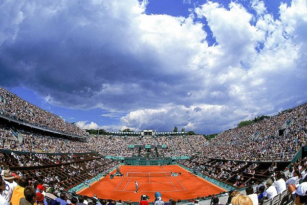 Gustavo Kuerten Brazil v Andrei Medvedev Ukraine Roland Garros 1999