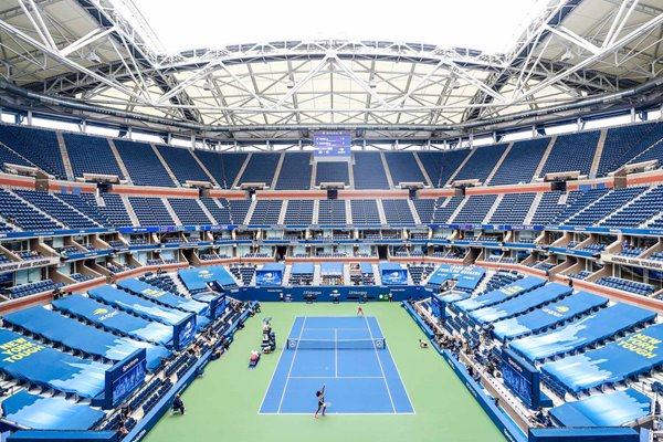 Naomi Osaka Japan US Open Final Empty Arthur Ashe Stadium 2020 