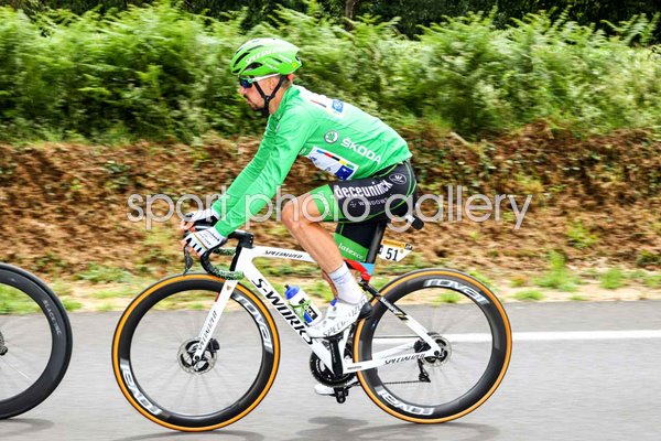 Julian Alaphilippe France Green Jersey Tour de France 2021 