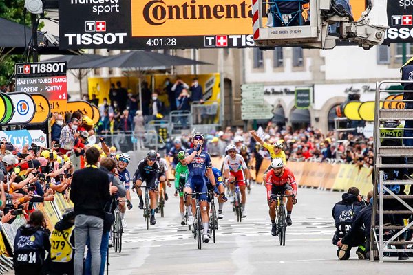Tim Merlier Belgium wins Stage 3 Tour de France 2021 