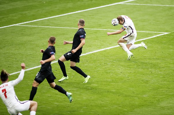 Harry Kane England scores v Germany Last 16 Wembley Euro 2020