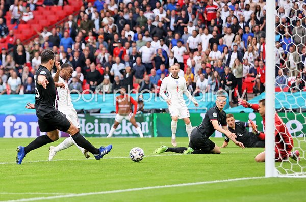 Raheem Sterling England scores v Germany Wembley Euro 2020