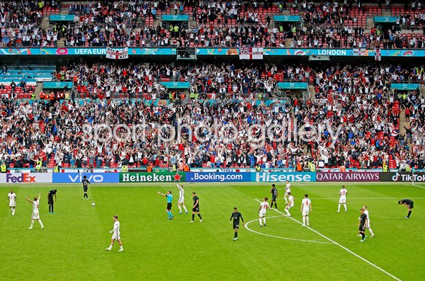 Final Whistle England beat Germany Wembley Euro 2020 