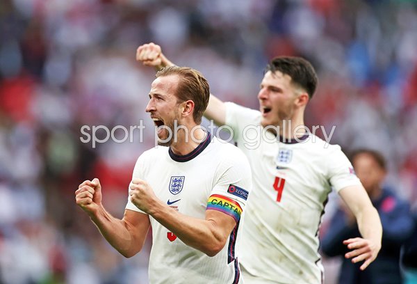 Harry Kane England captain celebrates v Germany Wembley Euro 2020 